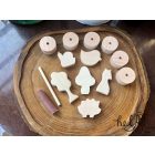 Erdei állatok évkör figura  PAKK