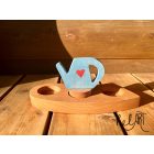 Évkör kiegészítő figura -öntözőkanna