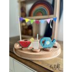 Évkör kiegészítő figura -öntözőkanna