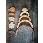 5 elem szivárvány-5 féle fából 