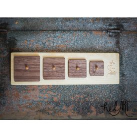 Montessori shape matcher - square