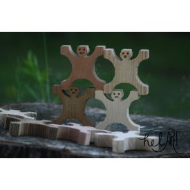 Mukik-big set -4 féle fából