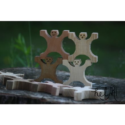 Mukik-big set -4 féle fából