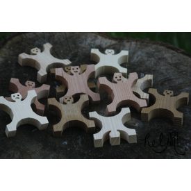 Mukik-little set - 4 féle fából