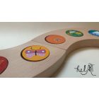 Heti számláló + Igrushka Waldorf korongok szettben