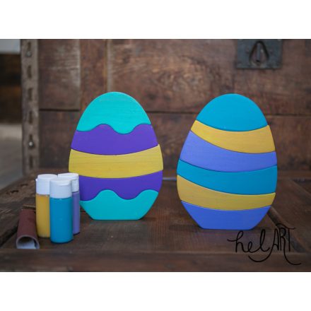 Easter egg stacker creative package
