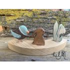 Hóvirág-évszak spirál kiegészítő figura