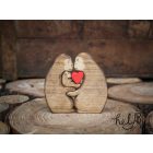 Majomcsalád - 1 kismajommal-szívvel 